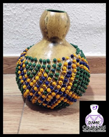 Artesania con calabazas de damecalabazas 100% hecho a mano