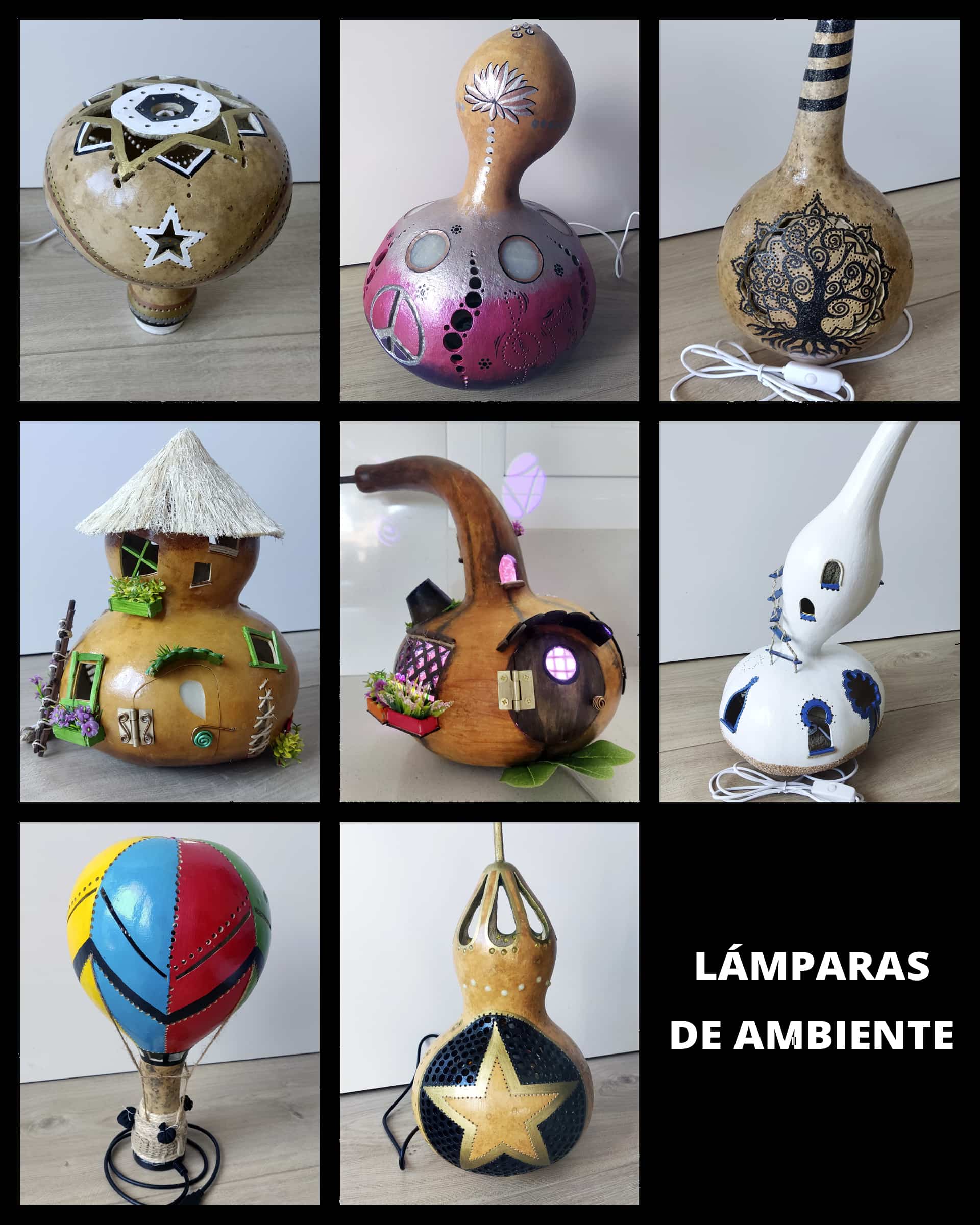 lámparas decorativas nocturnas y tulipas de techo