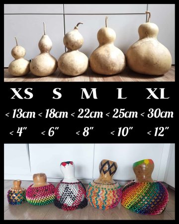 Artesania con calabazas de damecalabazas 100% hecho a mano